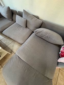 IKEA Used couch with chaise