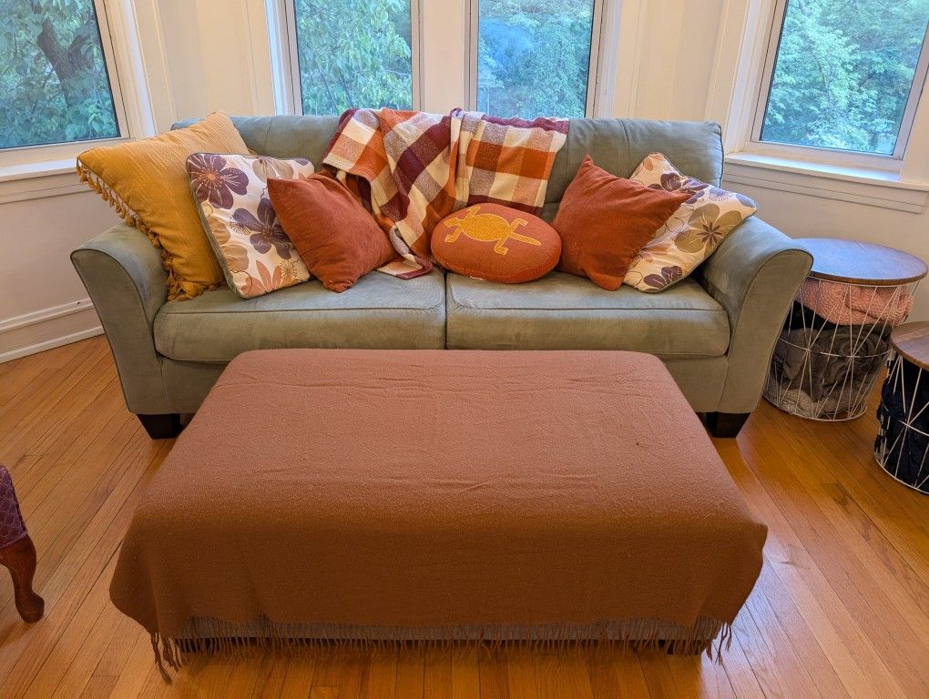 Mint Green Couch