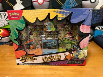 Ascended Heroes First Partners Deluxe Pin Collection Pokemon Trading Cards