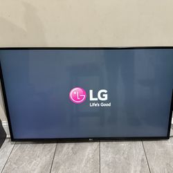 50” LG slim Smart Tv