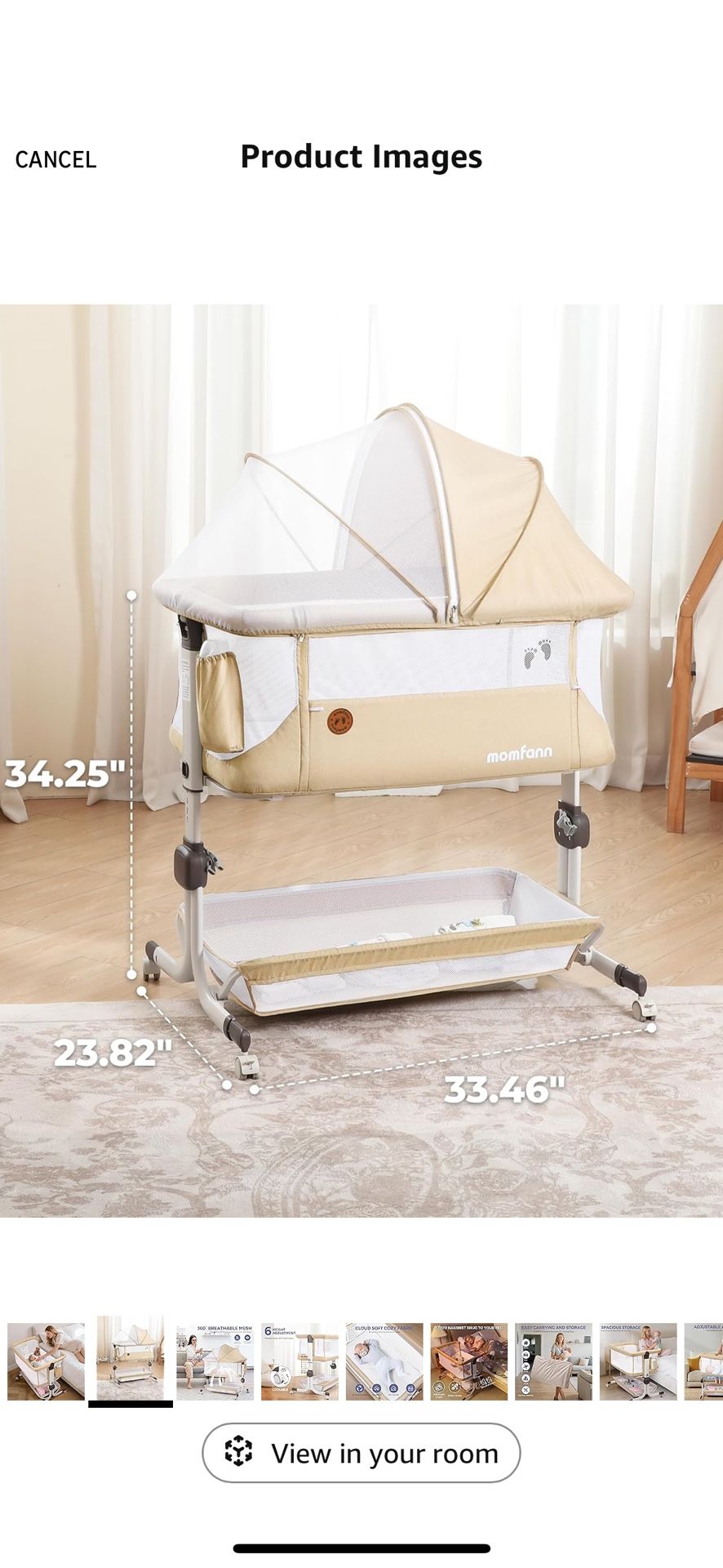 Portable Baby Bed 