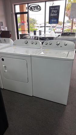 Washer and  dryer