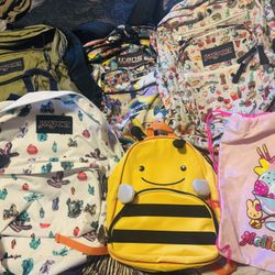 7 Backpacks…. 4  are Jansport.  All are in perfect condition.  
