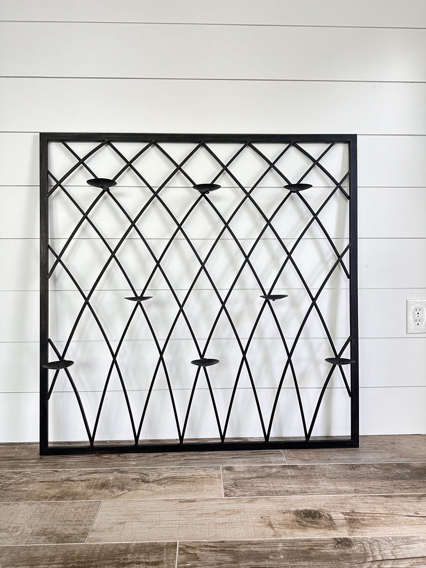 Large Wall Candle Holder (8 Candles)