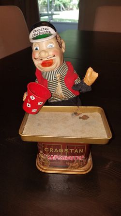 Cragstan Crapshooter Novelty Antique Toy