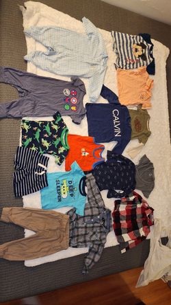 Baby Boy Clothes Size 6-9m y 12m