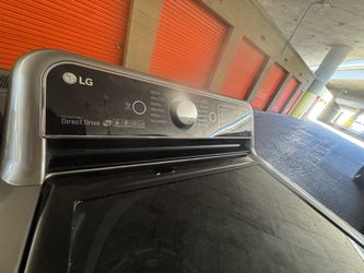 LG washer and dryer