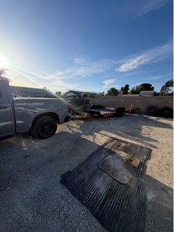 Car Hauler Trailer Tilt 20’x8.5’ Drive Over Fenders. Equipment Included