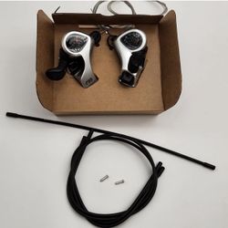 Shimano Tourney TX50 Thumb Shifter Set 3 x 7 