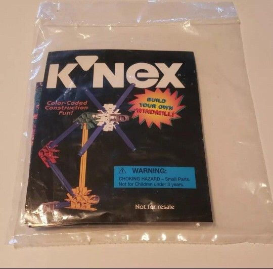 K'Nex Build Your Own Windmill Set Brand New!