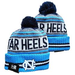 North Carolina Tar Heels '47 Bering Cuffed Knit Hat with Pom 