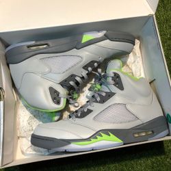 jordan 5 green bean size 13