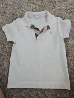 Children's polo shirt burberry