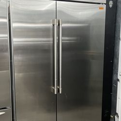 Monogram Side X Side Built In Stainless Steel 48” Refrigerator 