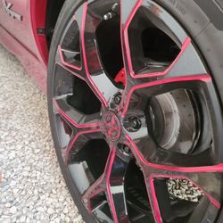 20 Inch Snowflakes.....5x120...like New