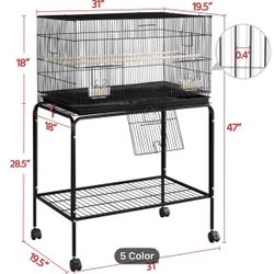 Bird Cage With Stand