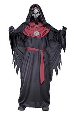 Halloween Emperor Of Evil Costume Teen Size 14/16