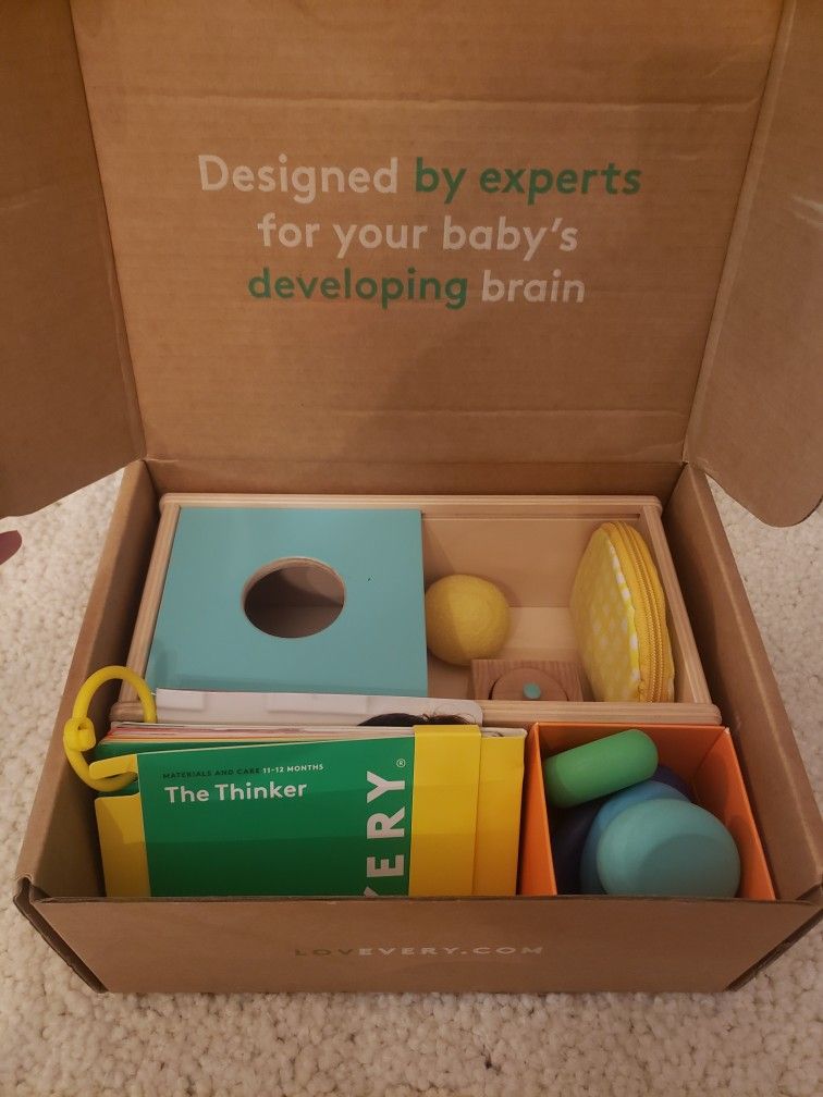 Lovevery 11-12 Month Play Kit The THINKER