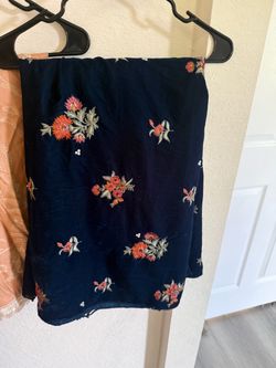 Beautiful velvet shawl with handwork and detailings