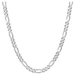 Silver Figaro Chain Necklace