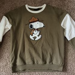 Snoopy/Peanuts Crewneck Sweatshirt - Men’s XL