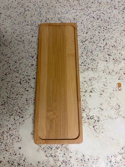 Bamboo Serving Tray / Rectangular Wooden Platter (32cm)