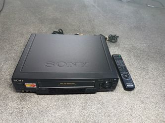 Sony SLV-N50 4-Head Hi-Fi Stereo VHS Video Cassette Recorder with remote