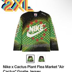 2XL Nike X CPFM cactus Plant Flea Market “ air cactus “ Goalie Jersey