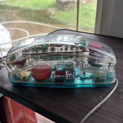 Unisonic Model Number 6900 Phone Works Vintage Telephone Transparent