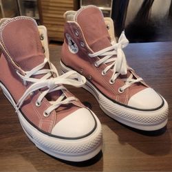 High Top Converse PINK
