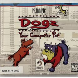 Dogz Your Computer Pet PC Game Computer Software Video Game 1995 CD-ROM