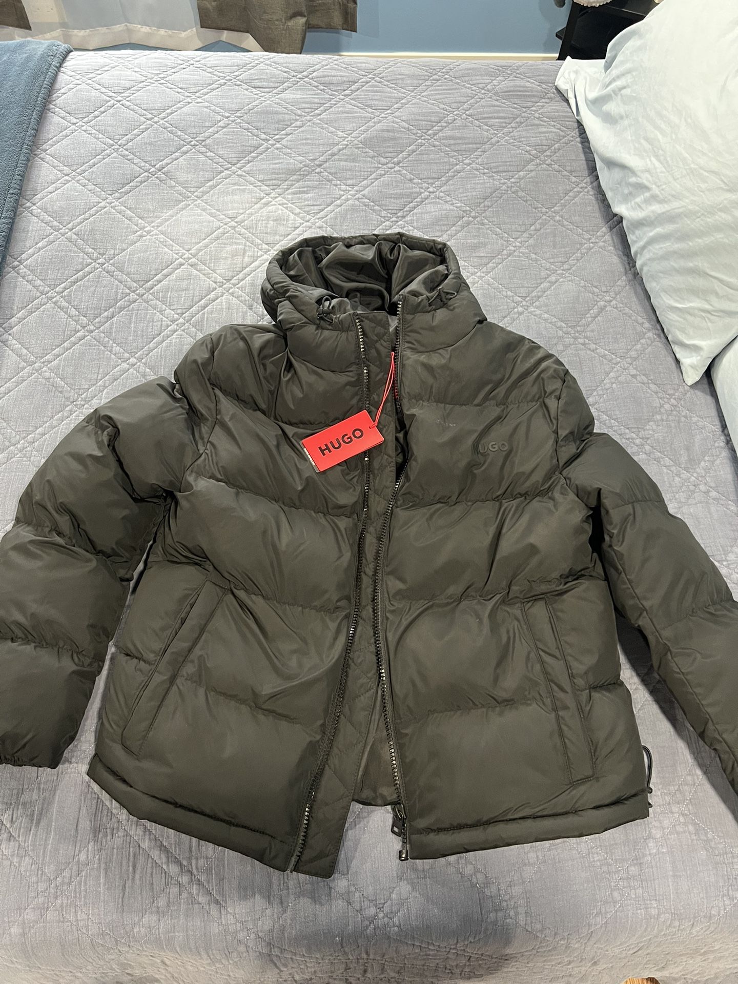 Men's Beazly Slim-Fit Quilted Full-Zip Hooded Puffer Jacket