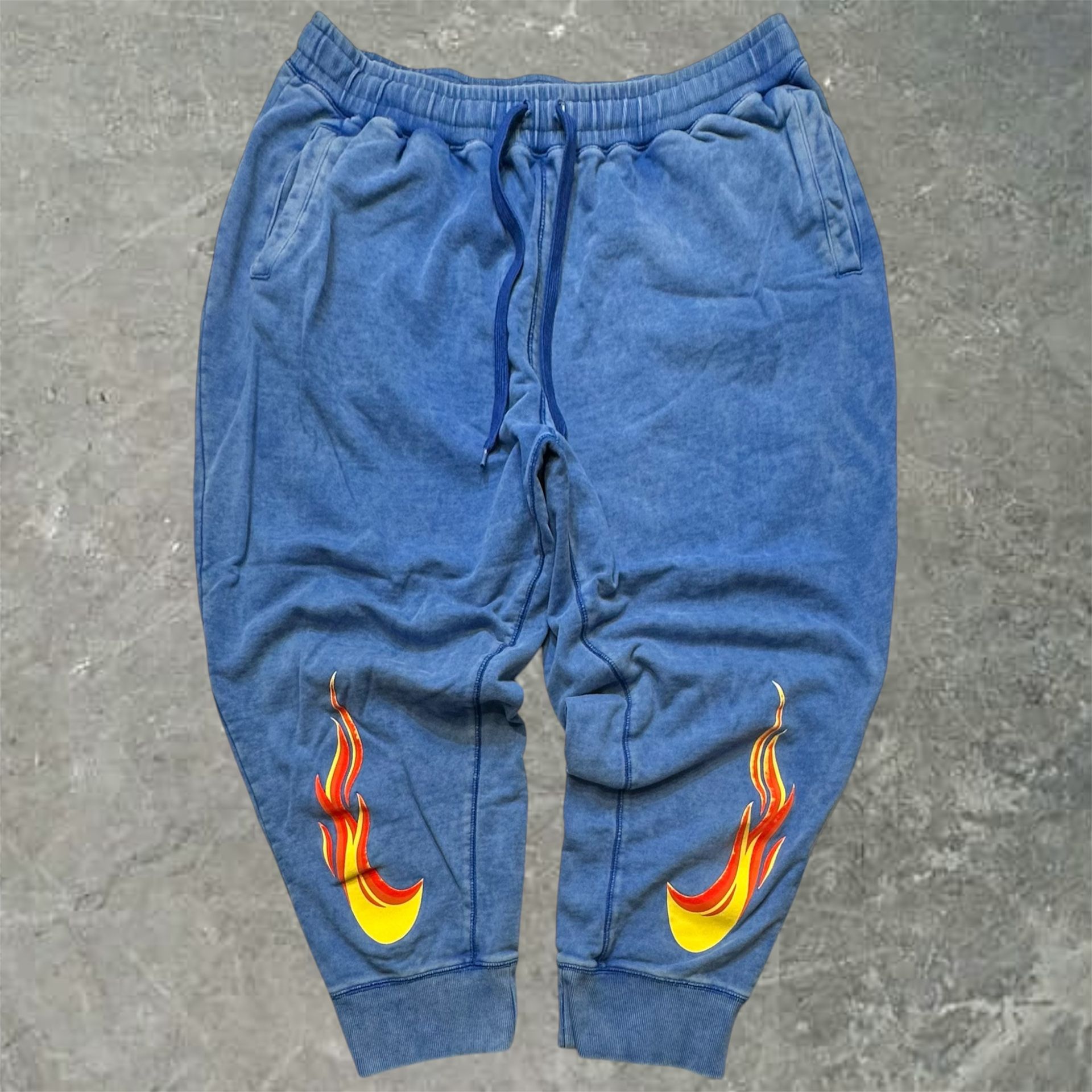 NIKE “Have A Nike Day” Sportswear Blue Game Royal Heavy Weight French Terry Joggers