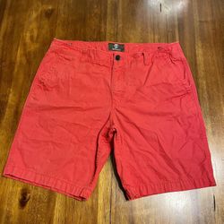 Men’s Timberland Earthkeepers Oakham Red Shorts Size 33