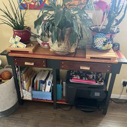 Buffet, Sideboard, Plant Stand With Storage 