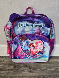 Girls Enchantimals Backpack, Great Condition