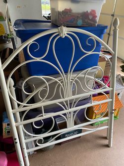 Headboard footboard Iron