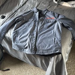Denim Harley Davidson Riding Jacket 2XL