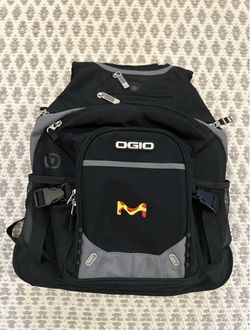 OGIO Black and Gray Backpack Mastermind Computer Back Pack