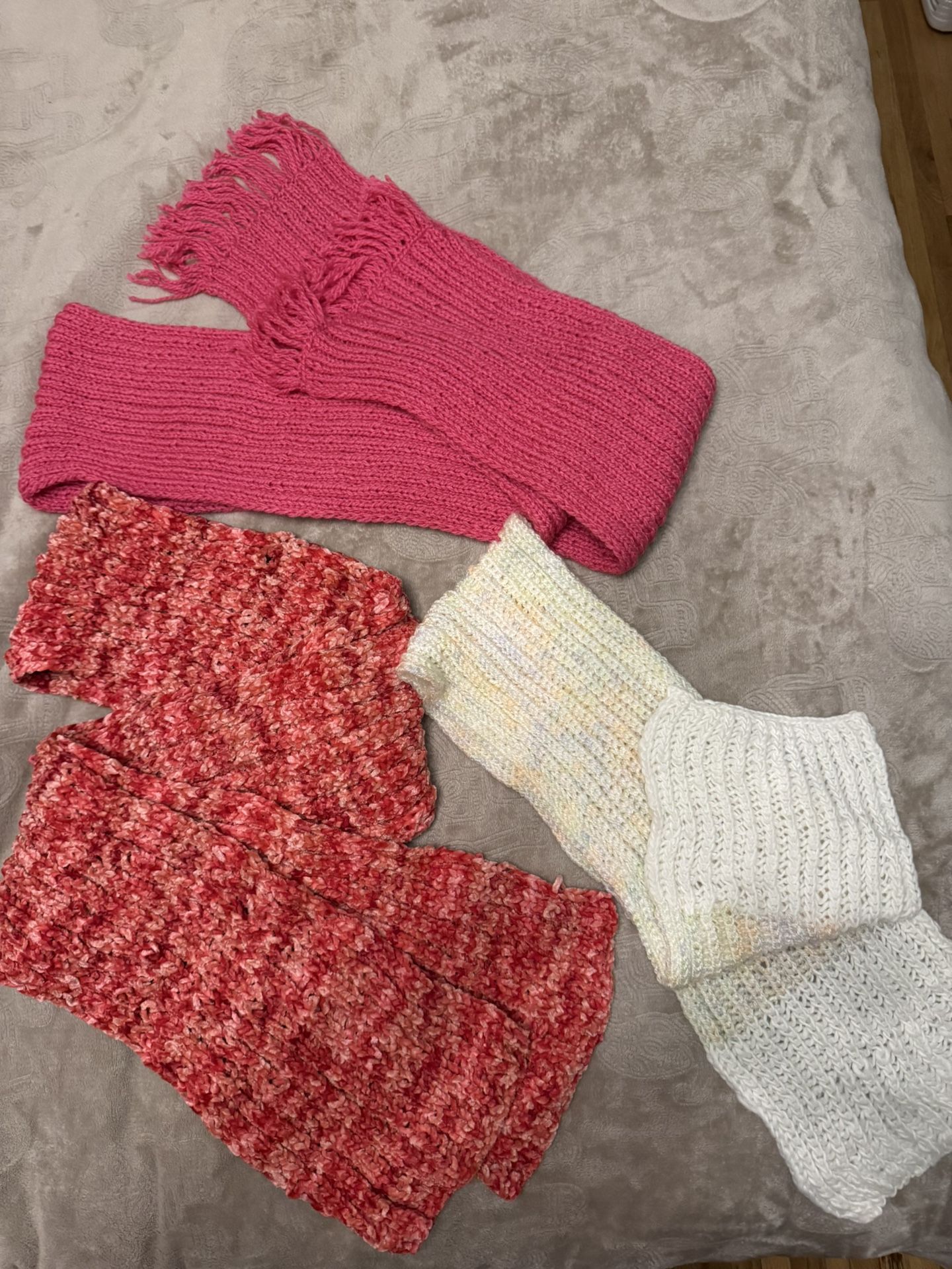 Handmade New Scarves + Free Zara Women Cardigan