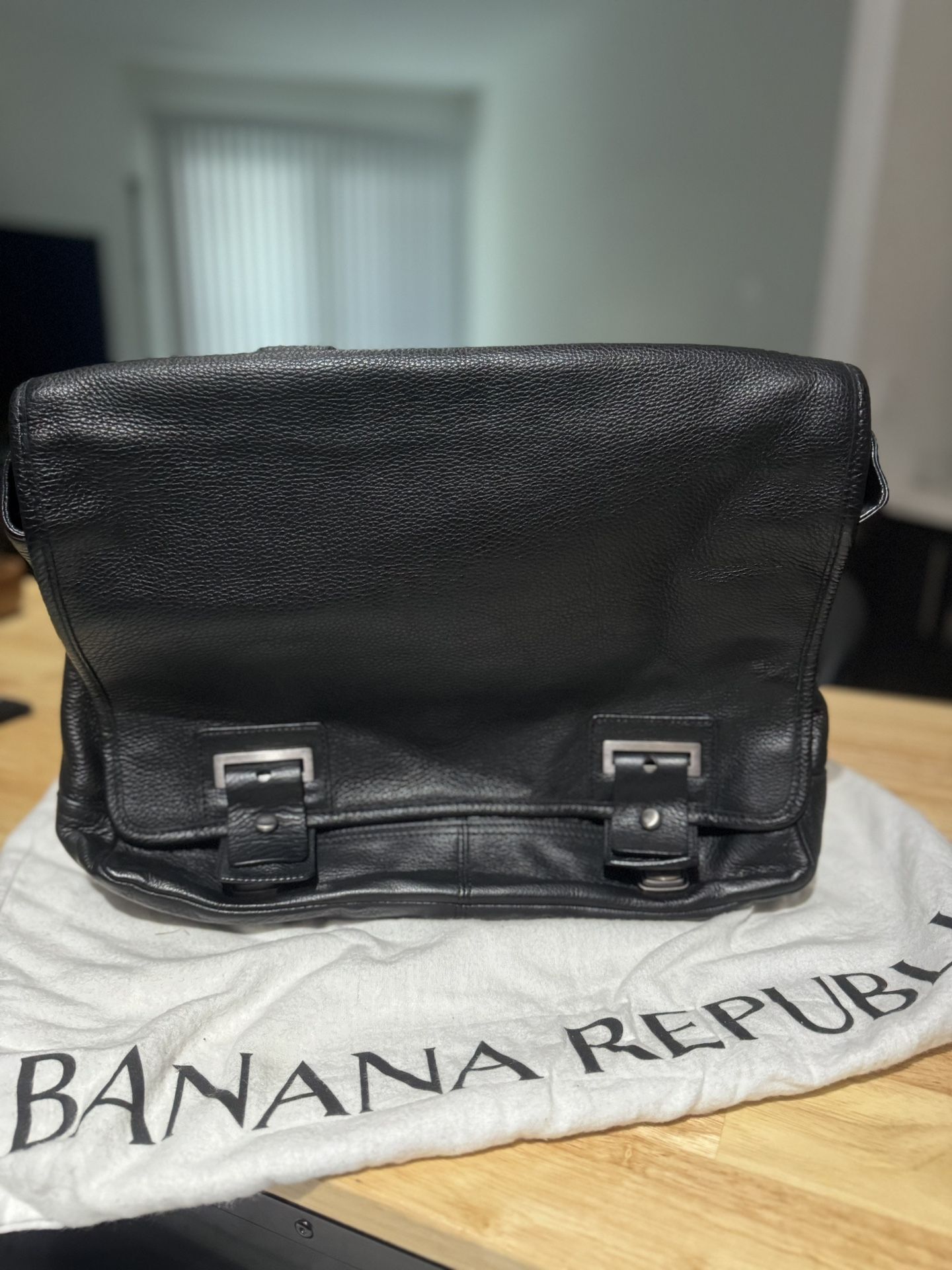 Banana Republic Leather Briefcase