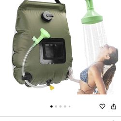Portable Shower Camping Shower Bag Water Gallon 20L Solar Coachella Indio 