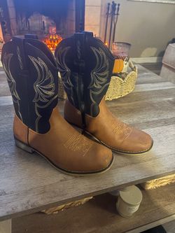 Two-Tone Western Cowboy Boots