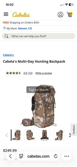 Hunting backpack