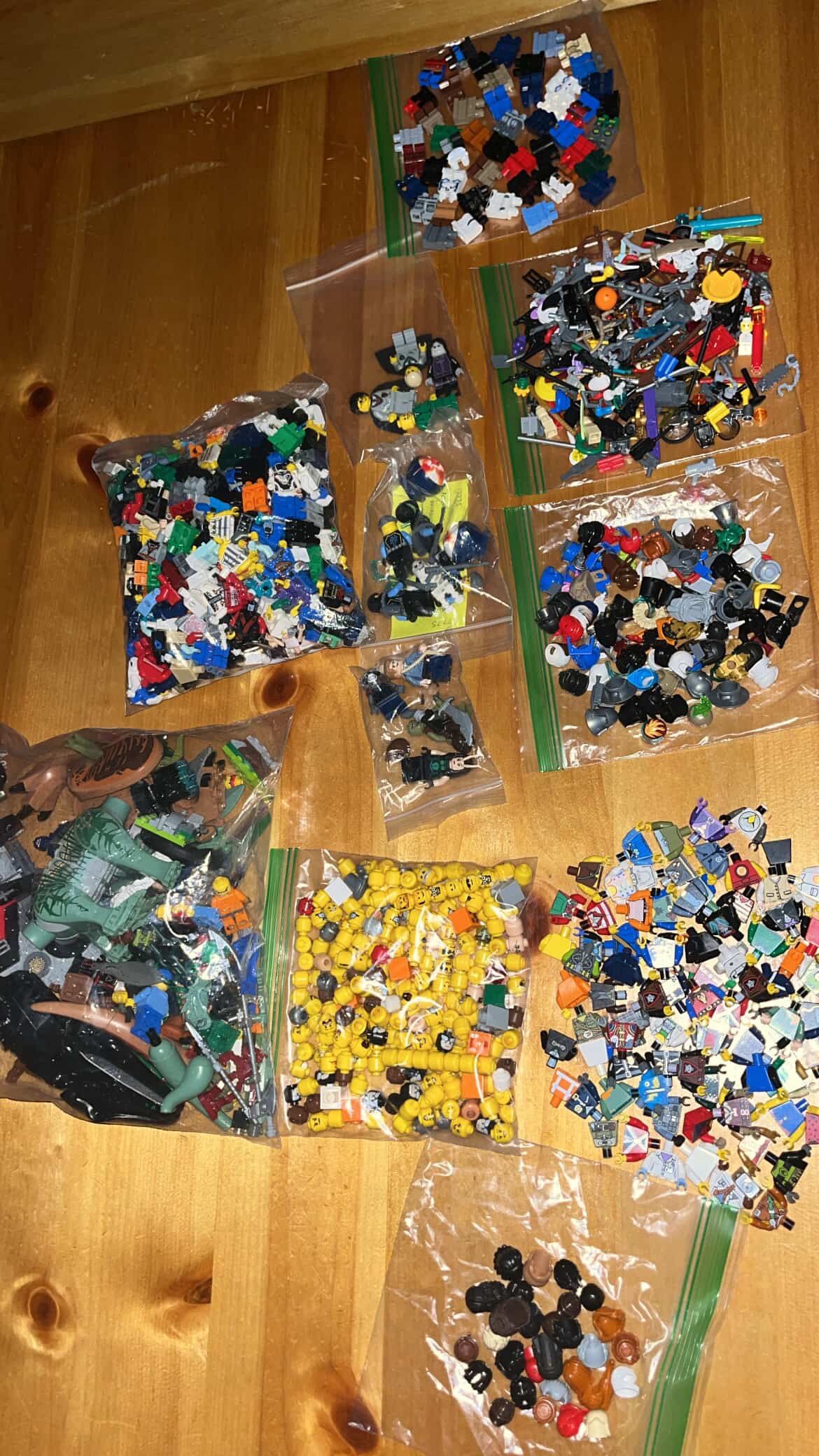 Lego mini figure lots