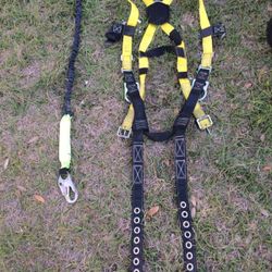 Fork lift harness