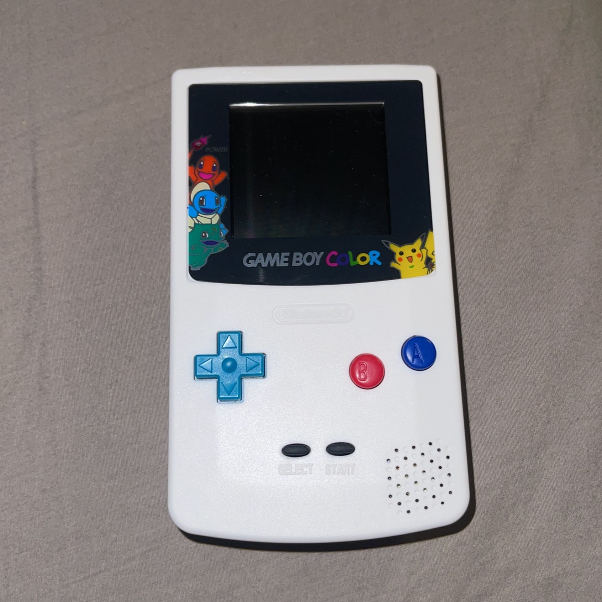 White Gameboy Color Pokémon Edition | Tested And Working