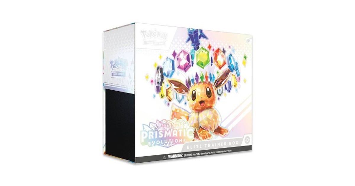 Pokemon Prismatic Evolutions Elite Trainer Box ETB New Sealed