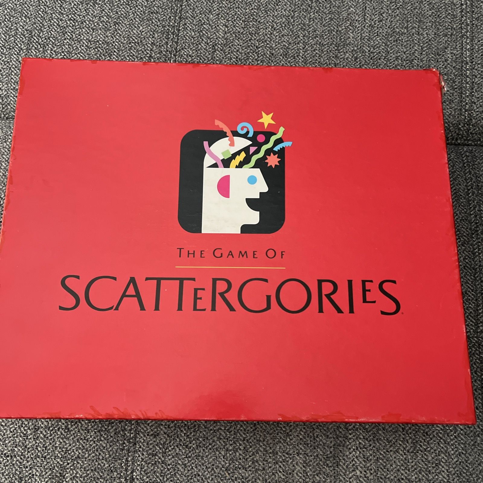 VTG The Game of SCATTERGORIES - Milton Bradley 1988 Complete Not Used