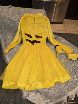 Pikachu Kids Costume Size 7/8